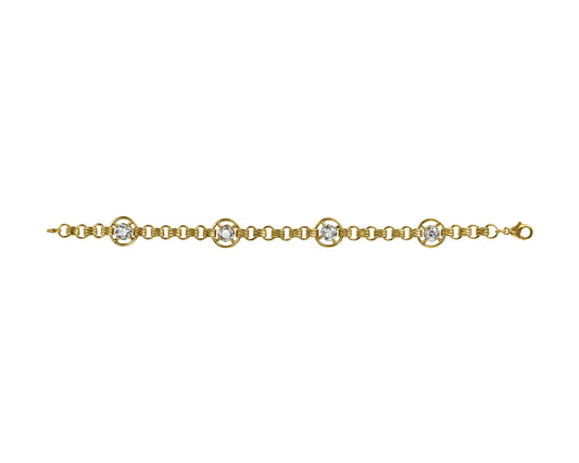 Diamond Angel Bracelet
