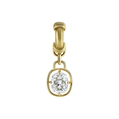 Old Mine Cut Diamond Pendant