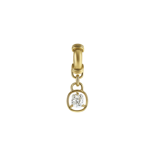 Old Mine Cut Diamond Pendant