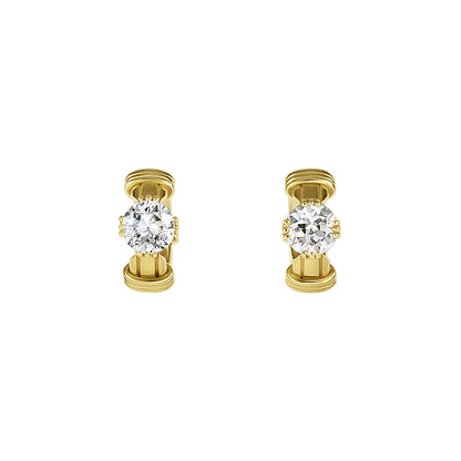 Diamond Noeud Earring