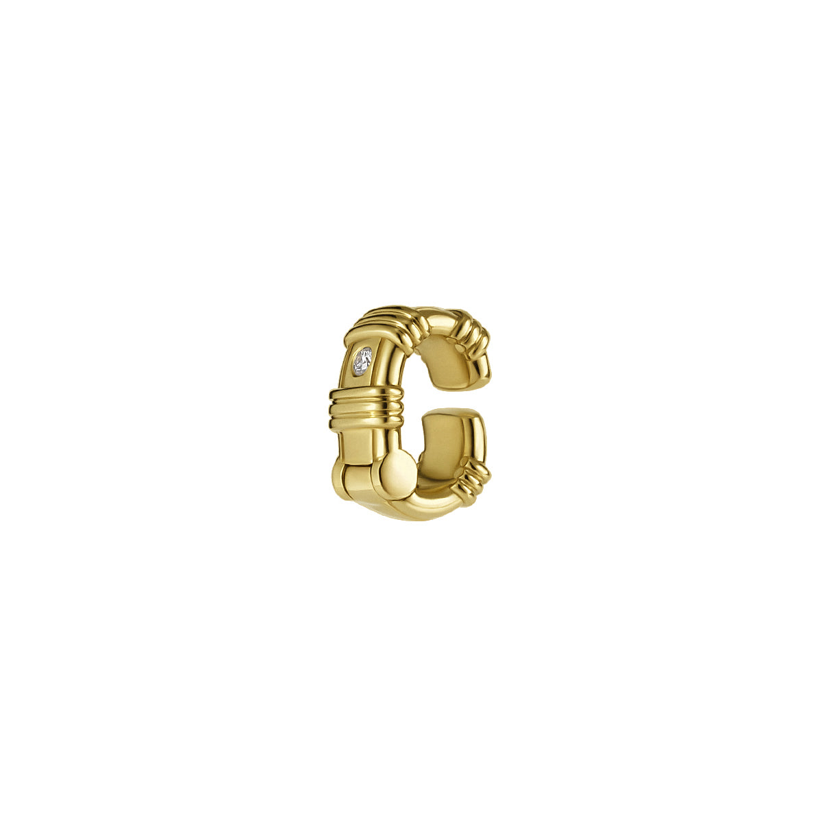Diamond Noeud Ear Cuff