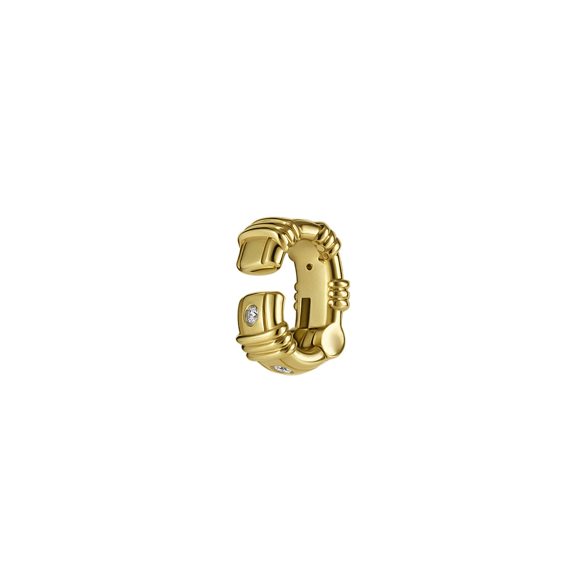 Diamond Noeud Ear Cuff