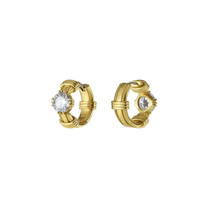 Diamond Noeud Earring