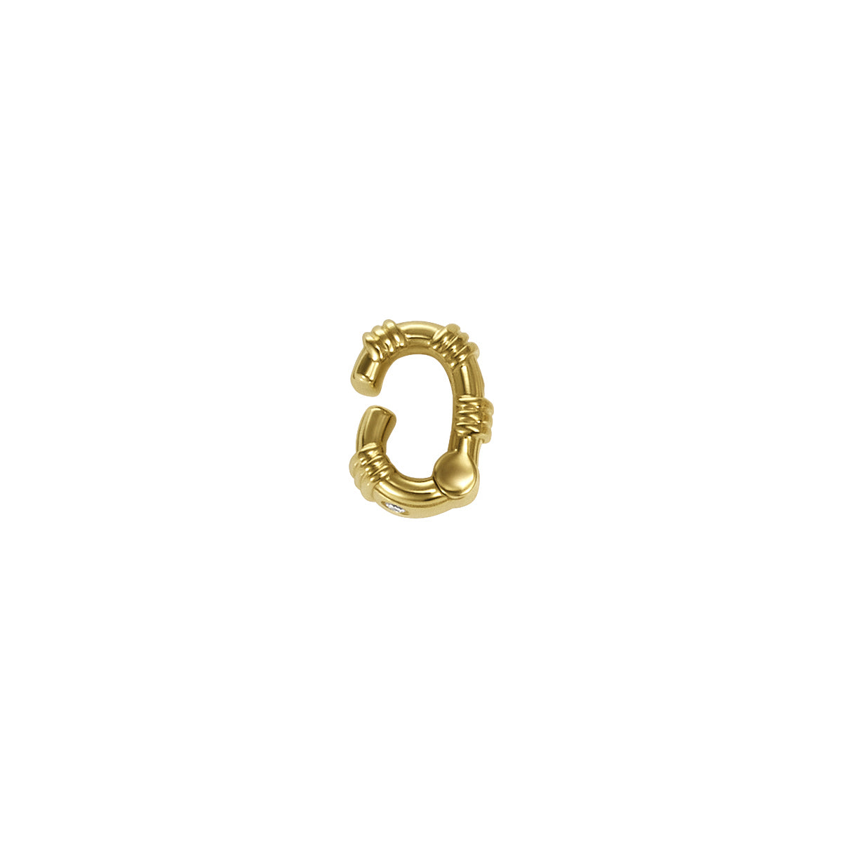 Diamond Noeud Ear Cuff