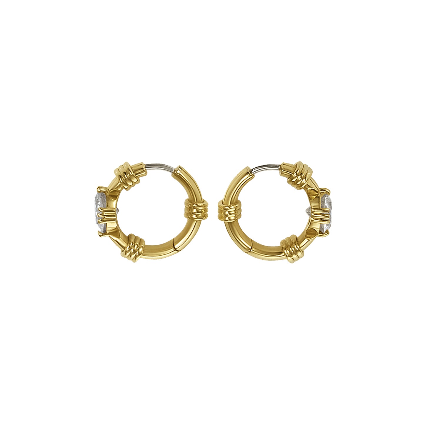 Diamond Noeud Earring