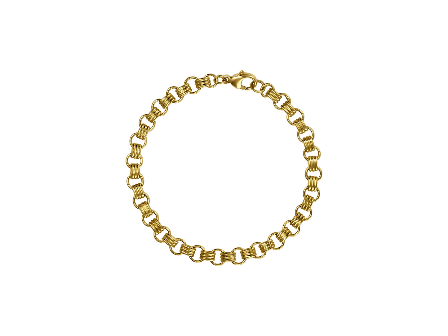 Cygnet Chain Bracelet, 7"