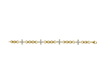 Diamond Quatrefoil Bracelet
